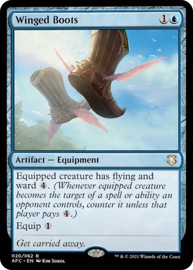 Winged Boots [Dungeons & Dragons: Adventures in the Forgotten Realms Commander]