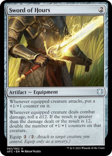 Sword of Hours [Dungeons & Dragons: Adventures in the Forgotten Realms Commander]