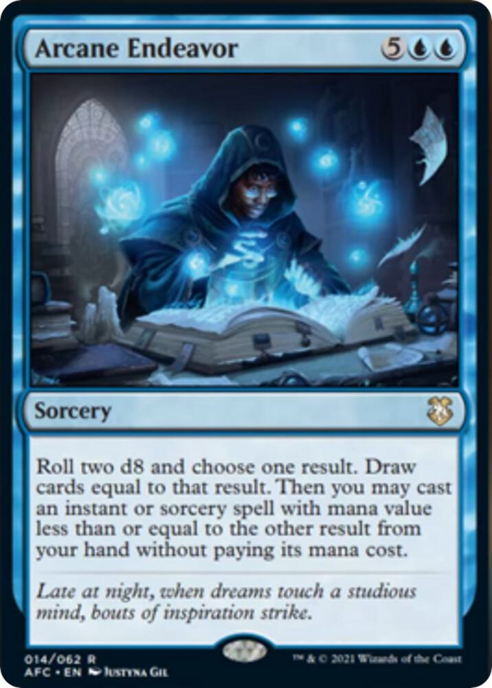 Arcane Endeavor [Dungeons & Dragons: Adventures in the Forgotten Realms Commander]