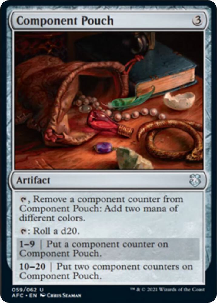 Component Pouch [Dungeons & Dragons: Adventures in the Forgotten Realms Commander]