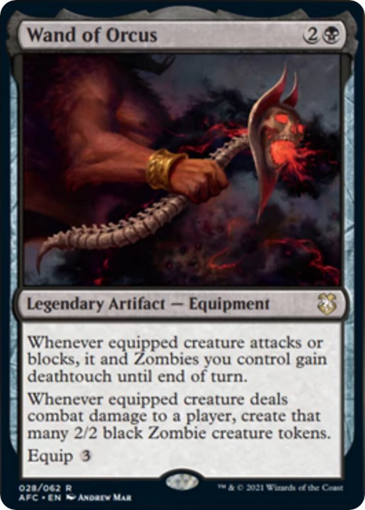 Wand of Orcus [Dungeons & Dragons: Adventures in the Forgotten Realms Commander]