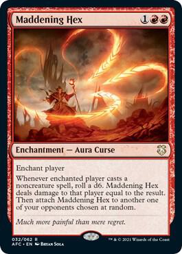 Maddening Hex [Dungeons & Dragons: Adventures in the Forgotten Realms Commander]