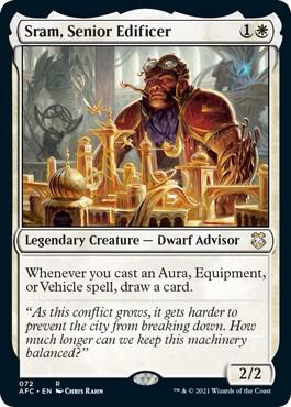Sram, Senior Edificer [Dungeons & Dragons: Adventures in the Forgotten Realms Commander]