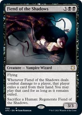 Fiend of the Shadows [Dungeons & Dragons: Adventures in the Forgotten Realms Commander]