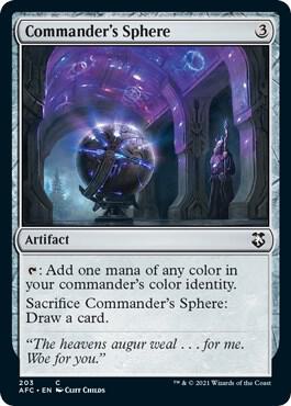 Commander's Sphere [Dungeons & Dragons: Adventures in the Forgotten Realms Commander]
