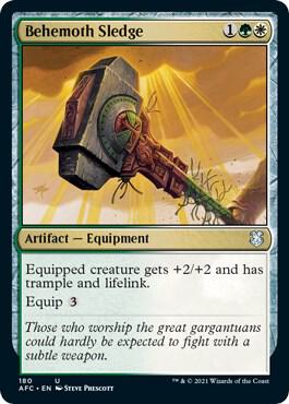 Behemoth Sledge [Dungeons & Dragons: Adventures in the Forgotten Realms Commander]