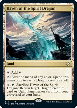 Haven of the Spirit Dragon [Dungeons & Dragons: Adventures in the Forgotten Realms Commander]