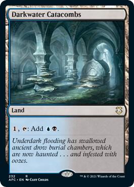 Darkwater Catacombs [Dungeons & Dragons: Adventures in the Forgotten Realms Commander]