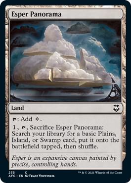 Esper Panorama [Dungeons & Dragons: Adventures in the Forgotten Realms Commander]