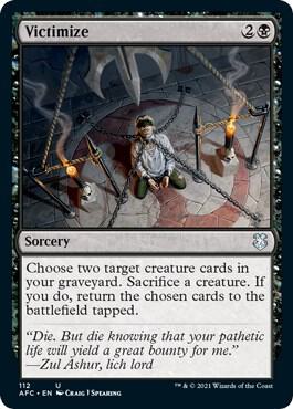 Victimize [Dungeons & Dragons: Adventures in the Forgotten Realms Commander]