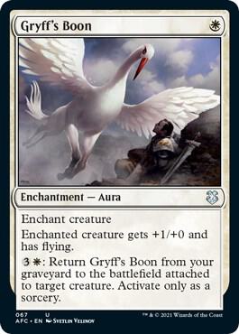 Gryff's Boon [Dungeons & Dragons: Adventures in the Forgotten Realms Commander]