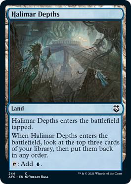 Halimar Depths [Dungeons & Dragons: Adventures in the Forgotten Realms Commander]
