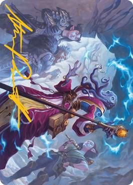 True Polymorph Art Card (Gold-Stamped Signature) [Dungeons & Dragons: Adventures in the Forgotten Realms Art Series]