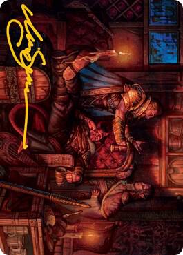 Long Rest Art Card (Gold-Stamped Signature) [Dungeons & Dragons: Adventures in the Forgotten Realms Art Series]