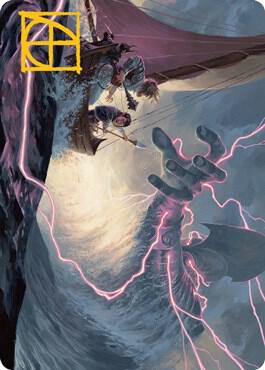 Hall of Storm Giants Art Card (Gold-Stamped Signature) [Dungeons & Dragons: Adventures in the Forgotten Realms Art Series]