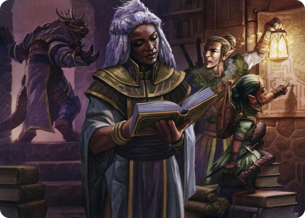 You Find the Villains' Lair Art Card [Dungeons & Dragons: Adventures in the Forgotten Realms Art Series]