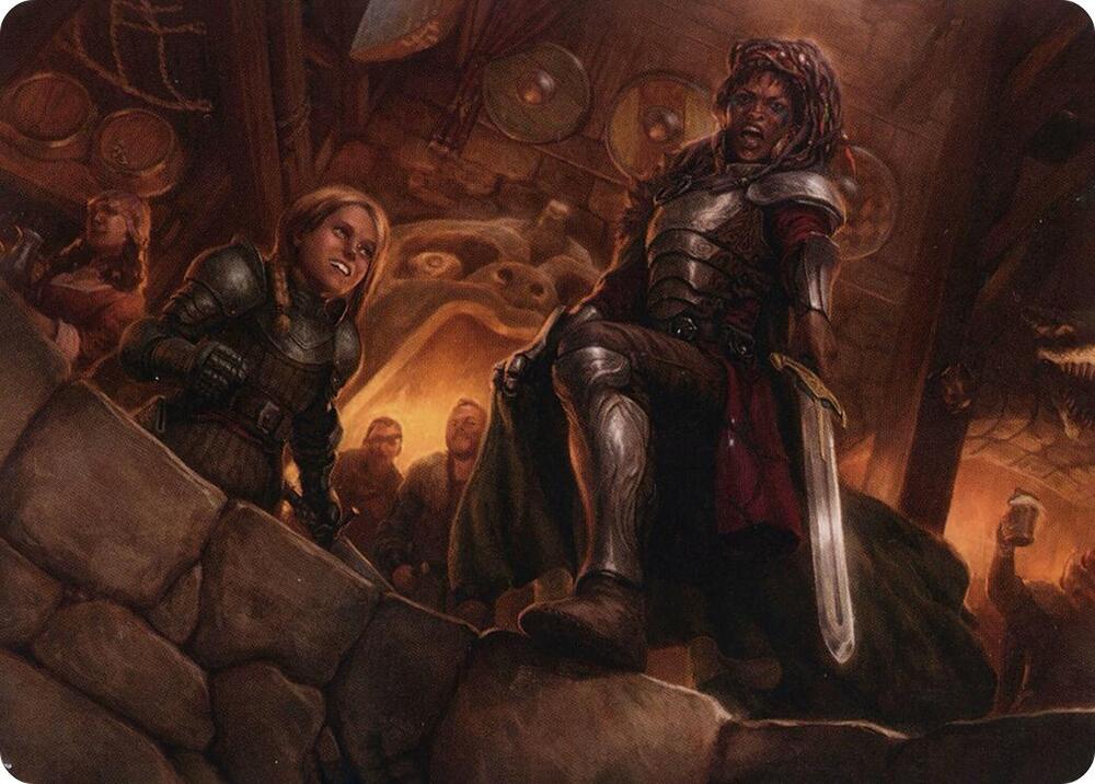 Veteran Dungeoneer Art Card [Dungeons & Dragons: Adventures in the Forgotten Realms Art Series]