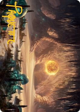 Plains (265) Art Card (Gold-Stamped Signature) [Dungeons & Dragons: Adventures in the Forgotten Realms Art Series]