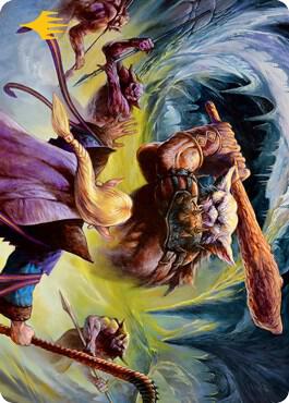 Den of the Bugbear (Dungeon Module) Art Card (Gold-Stamped Signature) [Dungeons & Dragons: Adventures in the Forgotten Realms Art Series]