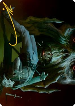 Power Word Kill Art Card (Gold-Stamped Signature) [Dungeons & Dragons: Adventures in the Forgotten Realms Art Series]