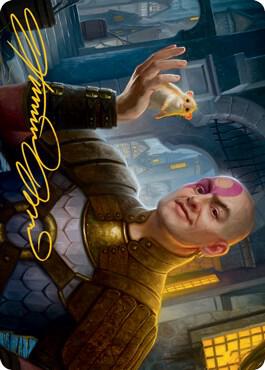 Minsc, Beloved Ranger Art Card (Gold-Stamped Signature) [Dungeons & Dragons: Adventures in the Forgotten Realms Art Series]