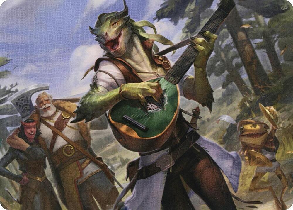 Wandering Troubadour Art Card [Dungeons & Dragons: Adventures in the Forgotten Realms Art Series]