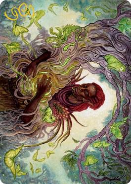 Circle of Dreams Druid Art Card (Gold-Stamped Signature) [Dungeons & Dragons: Adventures in the Forgotten Realms Art Series]