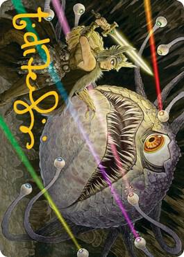 Hive of the Eye Tyrant Art Card (Gold-Stamped Signature) [Dungeons & Dragons: Adventures in the Forgotten Realms Art Series]