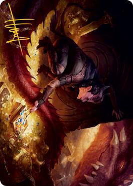 Hoard Robber Art Card (Gold-Stamped Signature) [Dungeons & Dragons: Adventures in the Forgotten Realms Art Series]