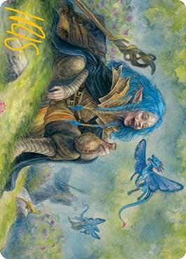 Feywild Trickster Art Card (Gold-Stamped Signature) [Dungeons & Dragons: Adventures in the Forgotten Realms Art Series]