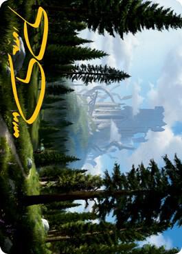 Forest (278) Art Card (Gold-Stamped Signature) [Dungeons & Dragons: Adventures in the Forgotten Realms Art Series]