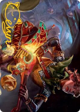 Bag of Holding Art Card (Gold-Stamped Signature) [Dungeons & Dragons: Adventures in the Forgotten Realms Art Series]
