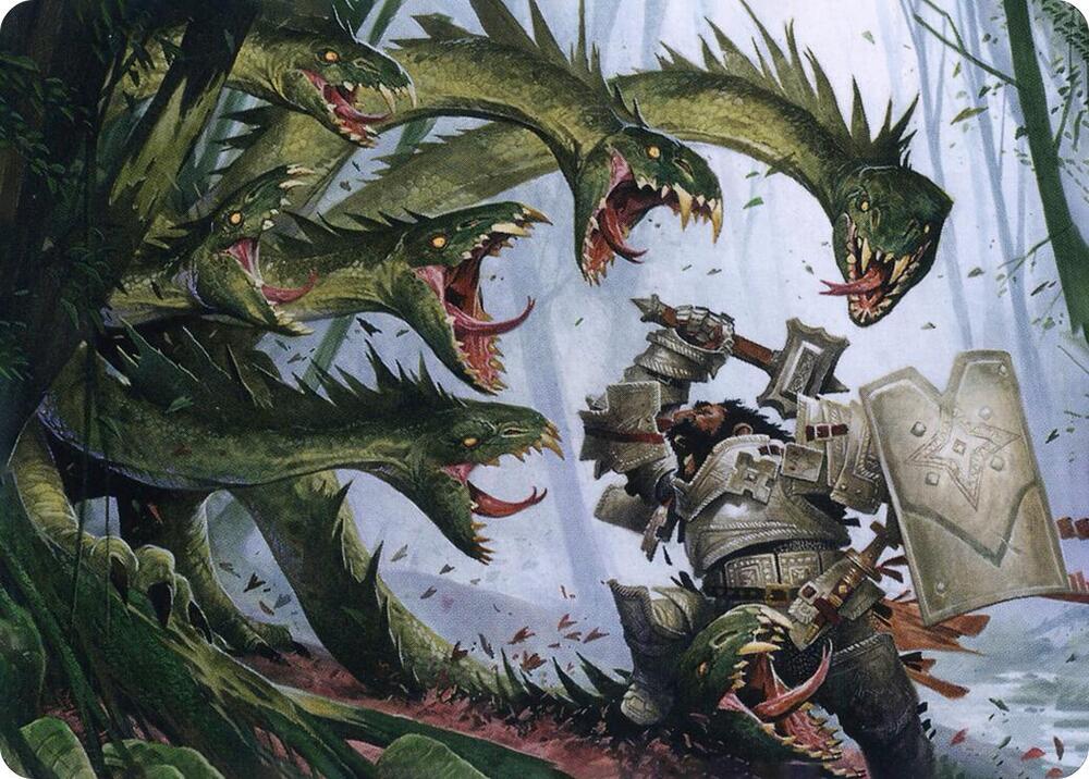 Lair of the Hydra Art Card [Dungeons & Dragons: Adventures in the Forgotten Realms Art Series]