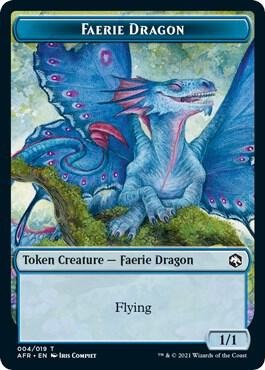 Faerie Dragon Token [Dungeons & Dragons: Adventures in the Forgotten Realms Tokens]
