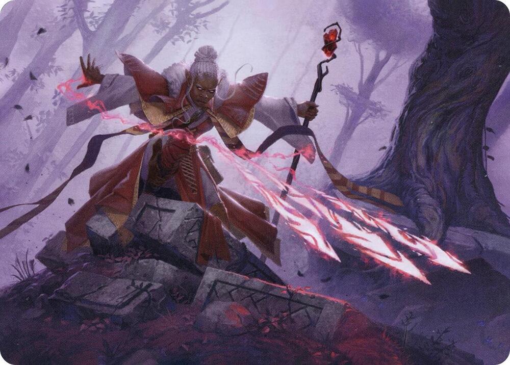Magic Missile Art Card [Dungeons & Dragons: Adventures in the Forgotten Realms Art Series]
