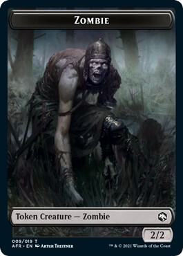 Zombie Token [Dungeons & Dragons: Adventures in the Forgotten Realms Tokens]