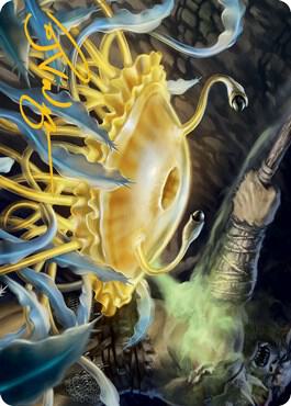 Flumph Art Card (Gold-Stamped Signature) [Dungeons & Dragons: Adventures in the Forgotten Realms Art Series]