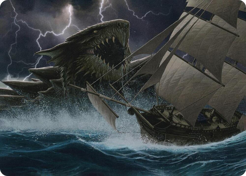 Dragon Turtle Art Card [Dungeons & Dragons: Adventures in the Forgotten Realms Art Series]