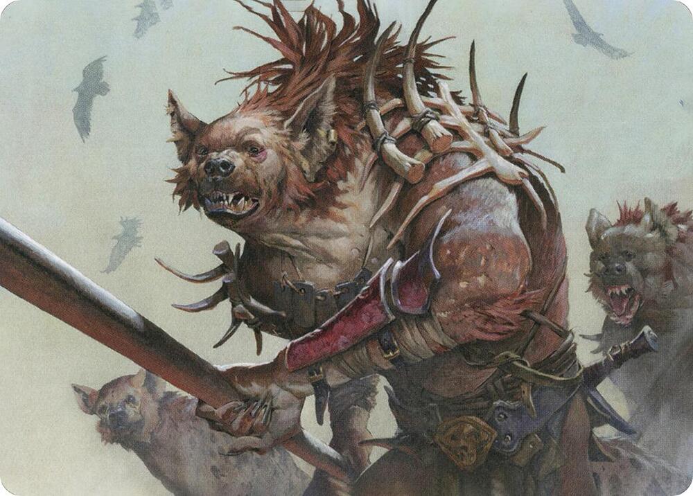Gnoll Art Card [Dungeons & Dragons: Adventures in the Forgotten Realms Art Series]