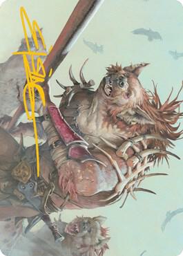 Gnoll Art Card (Gold-Stamped Signature) [Dungeons & Dragons: Adventures in the Forgotten Realms Art Series]