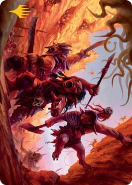 Goblin Art Card (Gold-Stamped Signature) [Dungeons & Dragons: Adventures in the Forgotten Realms Art Series]