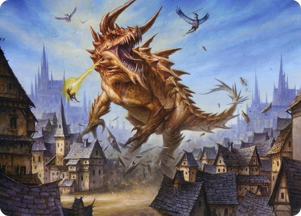 Tarrasque Art Card [Dungeons & Dragons: Adventures in the Forgotten Realms Art Series]