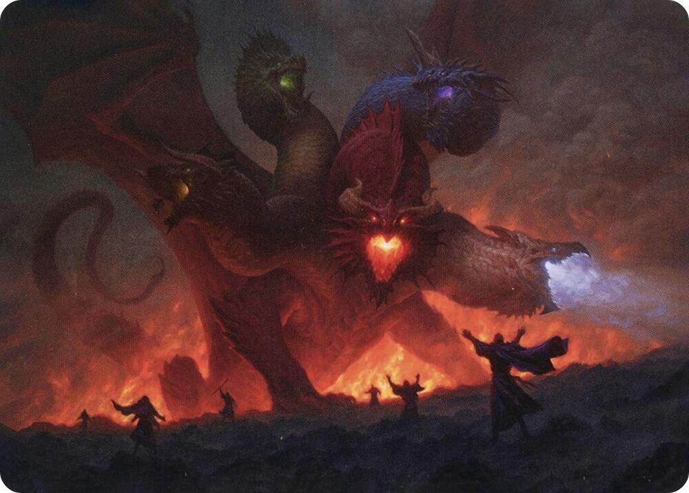 Tiamat Art Card [Dungeons & Dragons: Adventures in the Forgotten Realms Art Series]