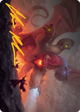 Tiamat Art Card (Gold-Stamped Signature) [Dungeons & Dragons: Adventures in the Forgotten Realms Art Series]