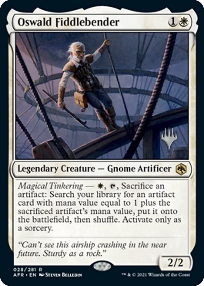 Oswald Fiddlebender (Promo Pack) [Dungeons & Dragons: Adventures in the Forgotten Realms Promos]