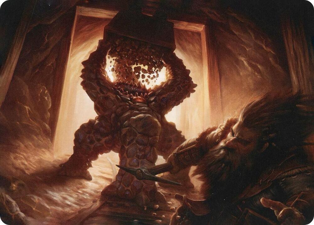 Xorn Art Card [Dungeons & Dragons: Adventures in the Forgotten Realms Art Series]