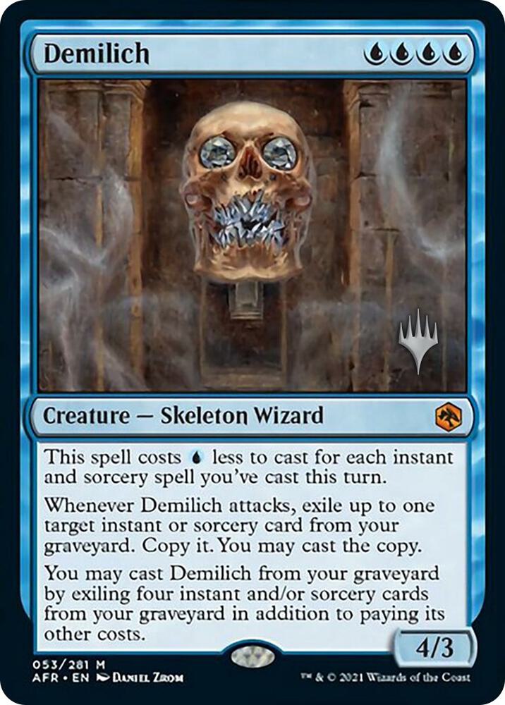 Demilich (Promo Pack) [Dungeons & Dragons: Adventures in the Forgotten Realms Promos]