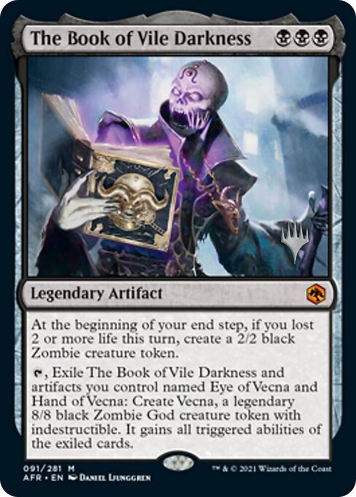 The Book of Vile Darkness (Promo Pack) [Dungeons & Dragons: Adventures in the Forgotten Realms Promos]