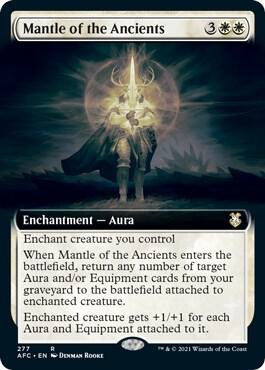 Mantle of the Ancients (Extended Art) [Dungeons & Dragons: Adventures in the Forgotten Realms Commander]