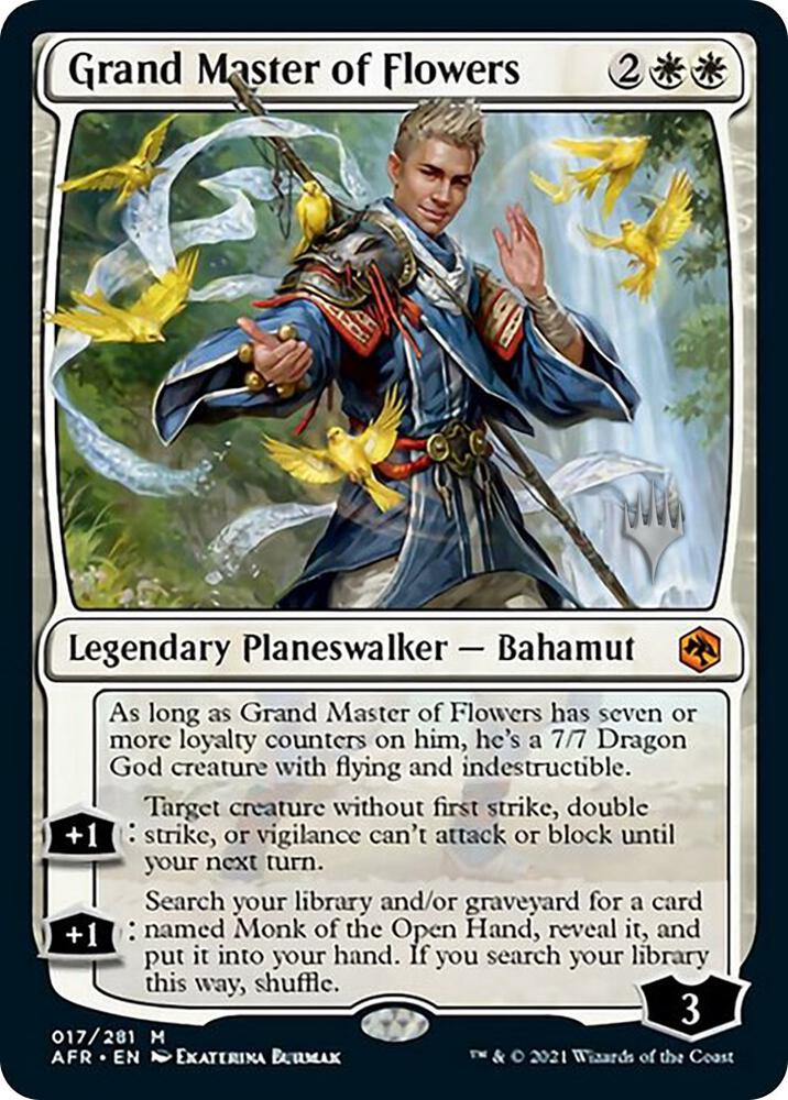 Grand Master of Flowers (Promo Pack) [Dungeons & Dragons: Adventures in the Forgotten Realms Promos]